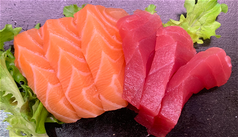 Sashimi tonijn & zalm